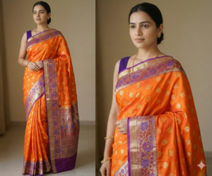 kanjivaram semi silk
