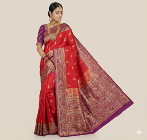 kanjivaram semi silk