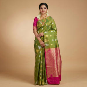 kanjivaram semi silk