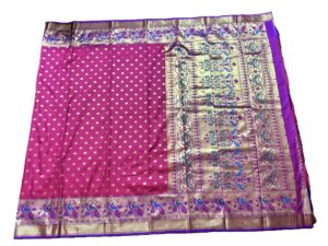 handloom paithani pure silk